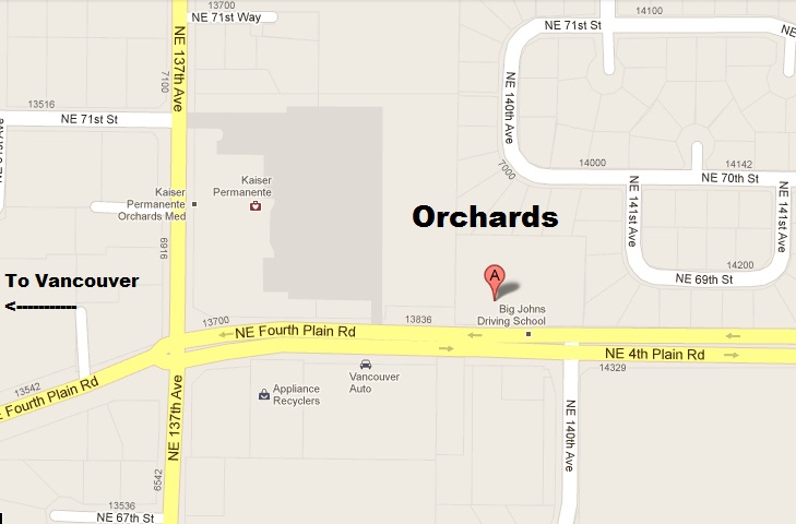 orchards location